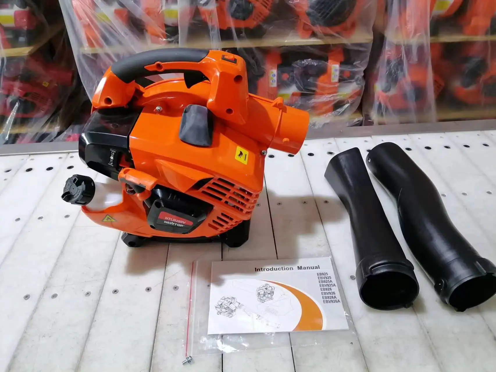 NTLB260 25,4 cc Trattamento foglie da giardino domestico Utensili elettrici durevoli Soffiatore per foglie a benzina