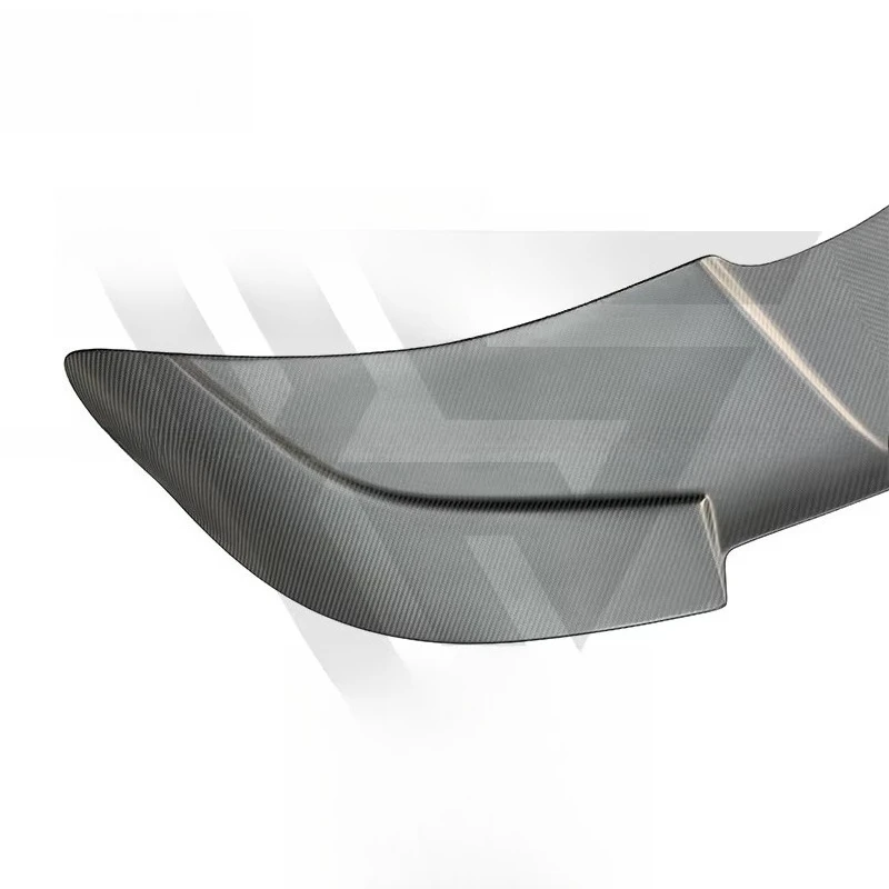 R Style Dry Matte Carbon Fiber Auto Parts Rear Spoiler Wing for Mclaren 720S 2015-2018 Carbon Kit Spoiler
