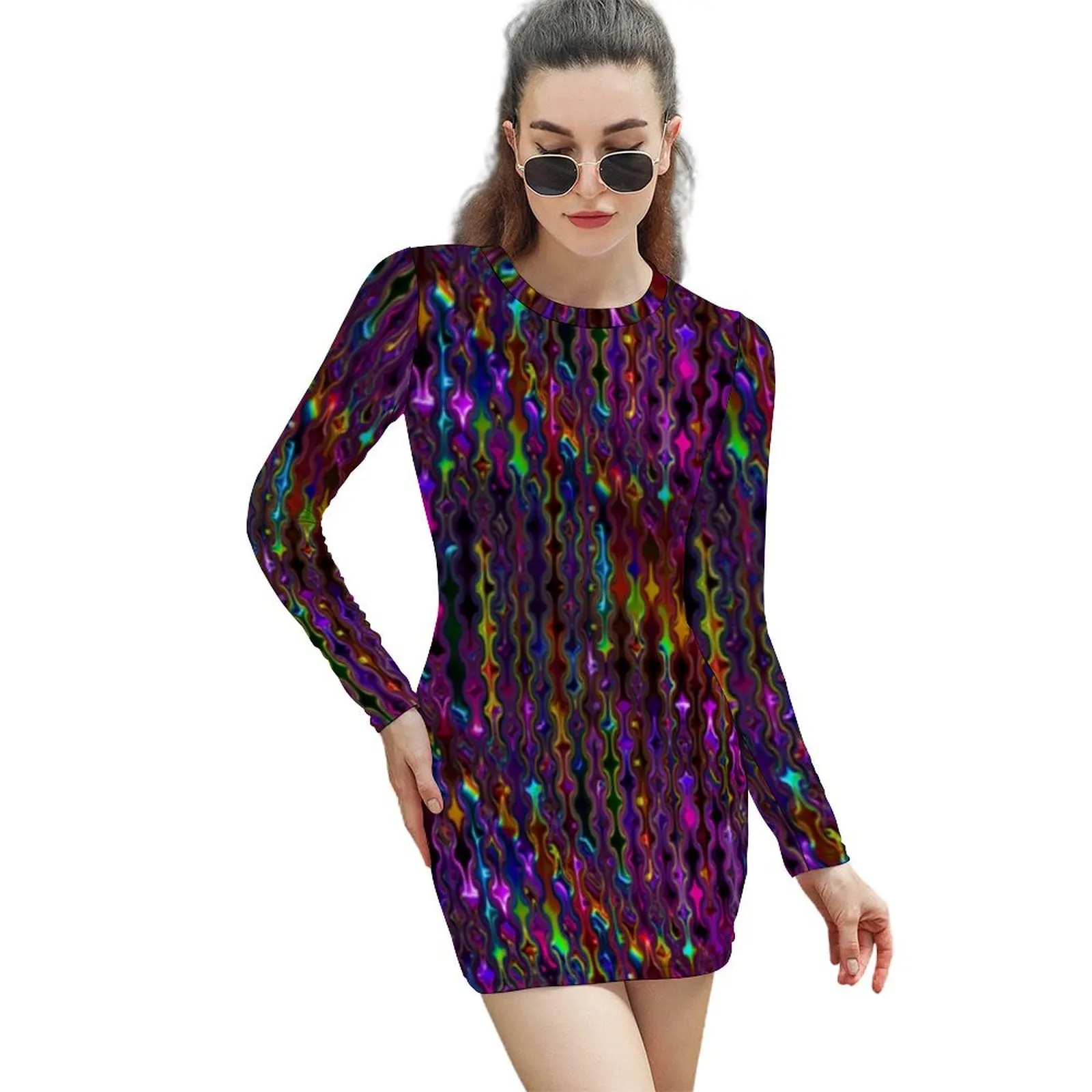 

Disco Sucks!!! Long-Sleeved Sheath Dress dresses for official occasions evening dresses ladies Female clothing