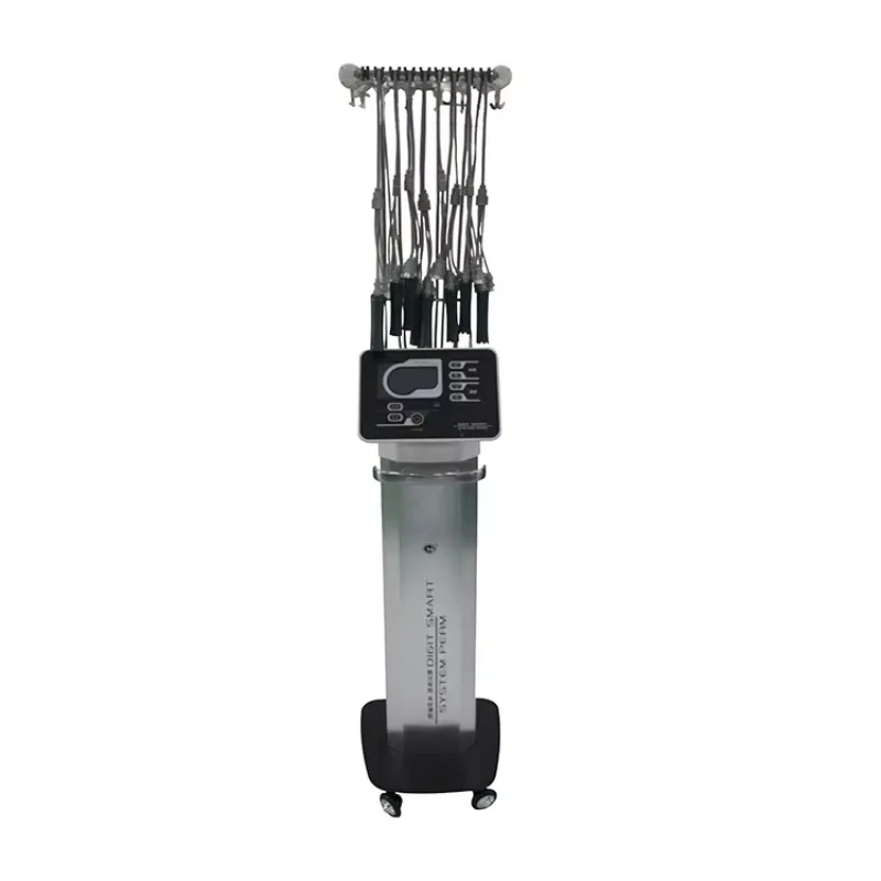 

Digital Salon Upgraded Hair Curling Machine LED Touch Screen Temp Control Standing Digital Hair Perm Machine