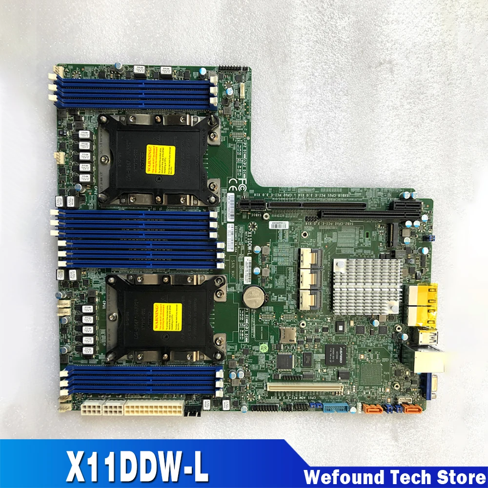 For Supermicro Server Motherboard LGA-3647 DDR4 Xeon Scalable Processors X11DDW-L