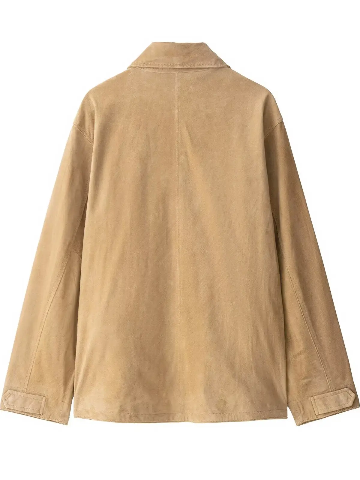 فضفاضة تناسب فو الجلود Jaet المرأة خريف 2025 وصول جديد كسول Sle معطف مع كيتس المخملية الملمس السيدات ملابس خارجية