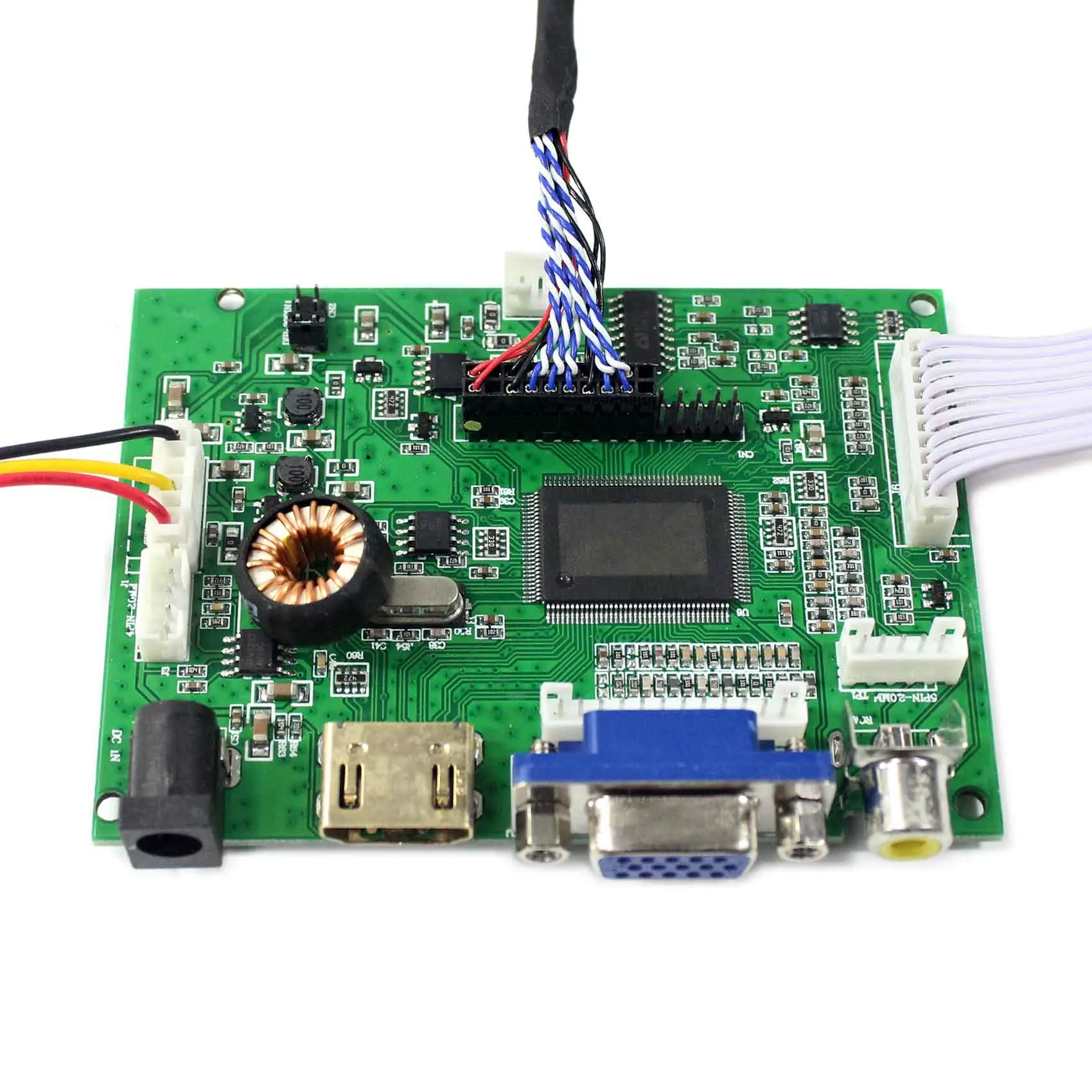 HD VGA 2AV عكس لوحة للقيادة لوحة تحكم LCD لشاشة LCD 12.1 بوصة 1024x768 LP121X04