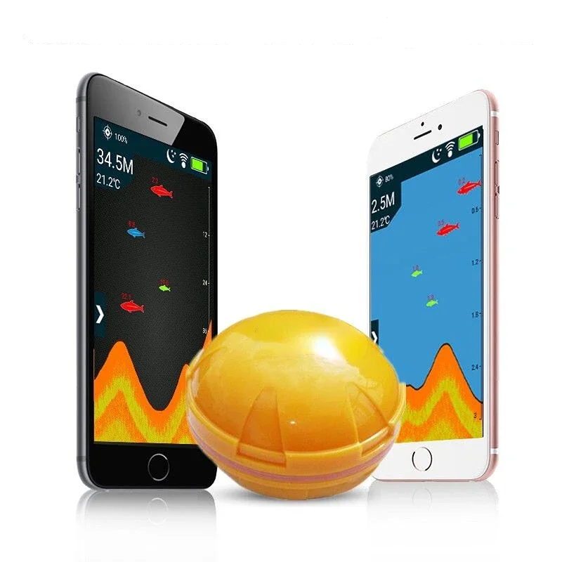 Portable Fish Finder ice fishing Sonar Sounder Alarm Transducer Fishfinder fishing echo sounder