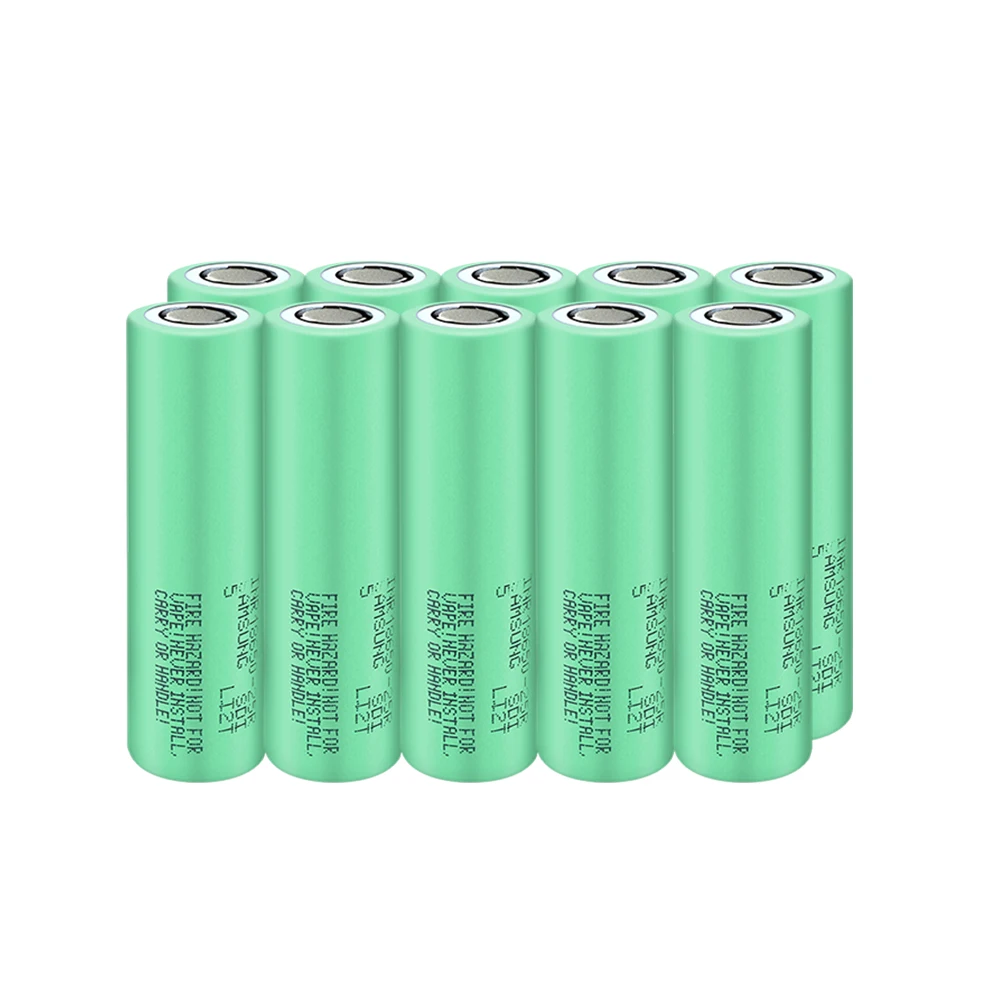 INR18650-25R 18650 2500mAh 3.7V słoneczne baterie litowe 20A płasko zakończony bateria do reflektorów dzwonki wentylator ręczny