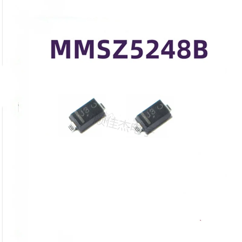 100PCS/LOT  MMSZ5248B SOD-123 MMSZ5248 500mW, SOD123 Series Surface Mount Zener Diodes (Marking J3 )