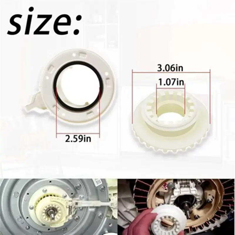 EYFL-Washer Clutch Gear Coupling Replace DC97-18439A For Clutch Gear Part WA54M8750AV/A4 WA54M8750AW/A4