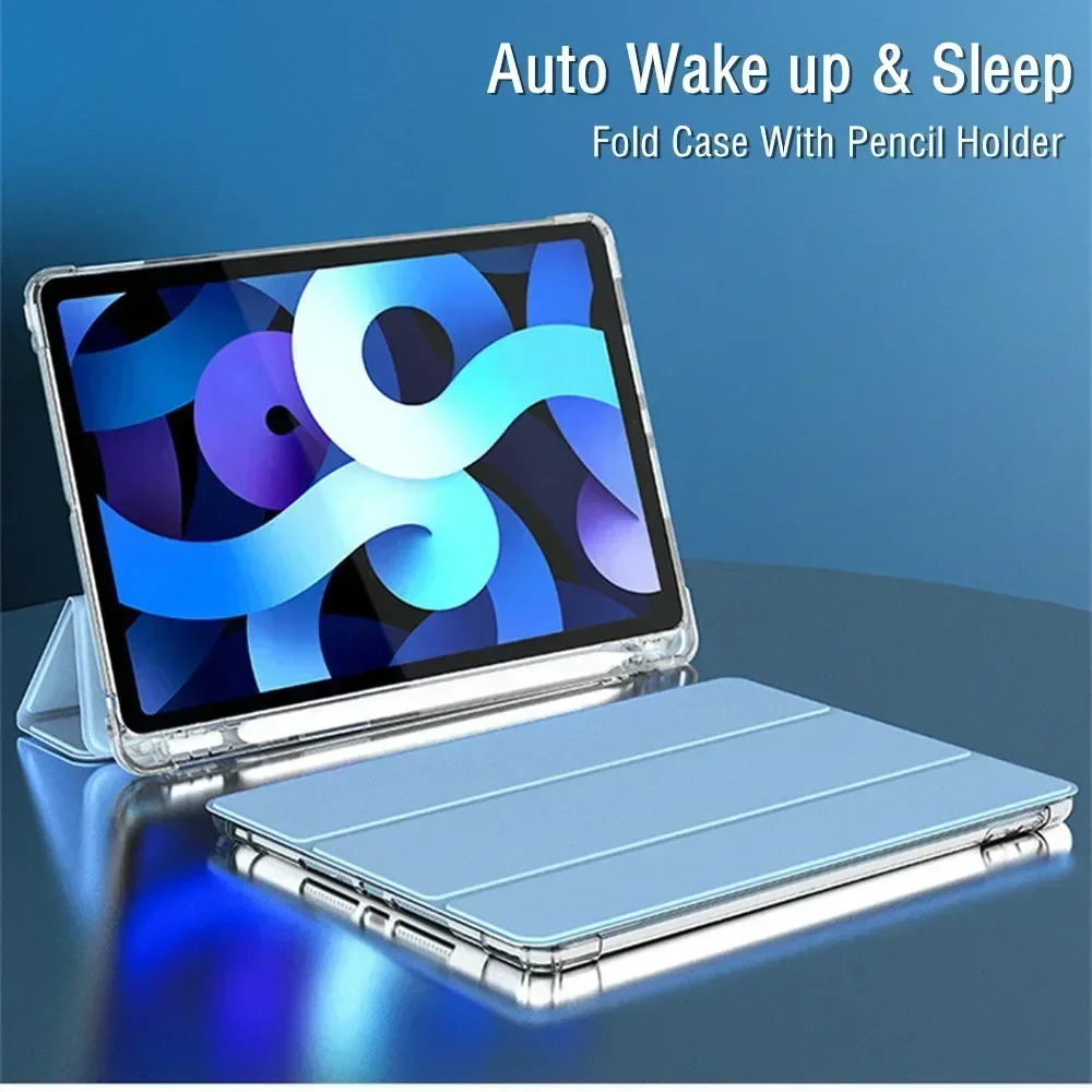 Voor Xiaomi Mi Pad 6 Max 5 Pro Case Xiaomi Pad 6S Pro 12.4 inch Potlood Houder Smart Cover voor Funda Redmi Pad 10.6 SE 11Inch Case