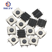 50/100PCS4.5*4.5*1.5 Touch Switch 4Pin SMD Micro/Key Switch Contact 4.5X4.5X1.5MM