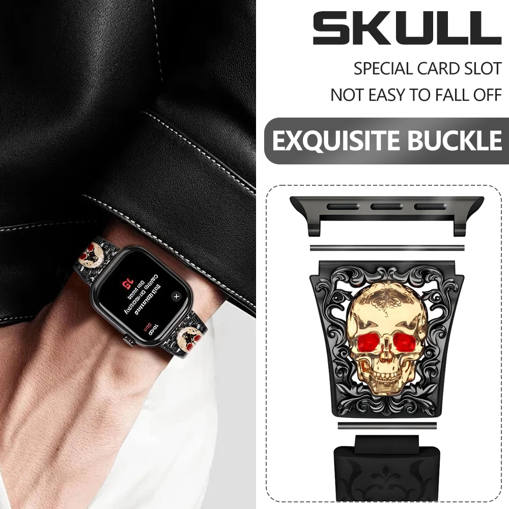 Silicone zodiac Sports Bracelet Suitable for Apple Watch Series 38/40/41/42/44/45mm watch band iwatch Series Ultra 9/8/7/6/5/4 ﻿