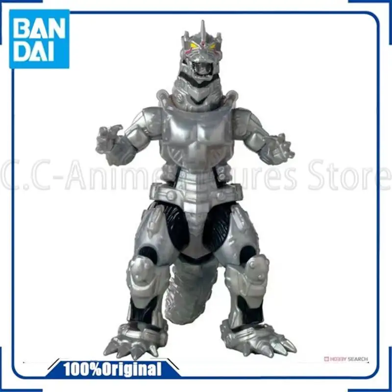 In Stock Bandai Mecha Godzilla 2002 Figure Anime Genuine Box Model Toy Dolls Child Collectible Ornament Festival Gift