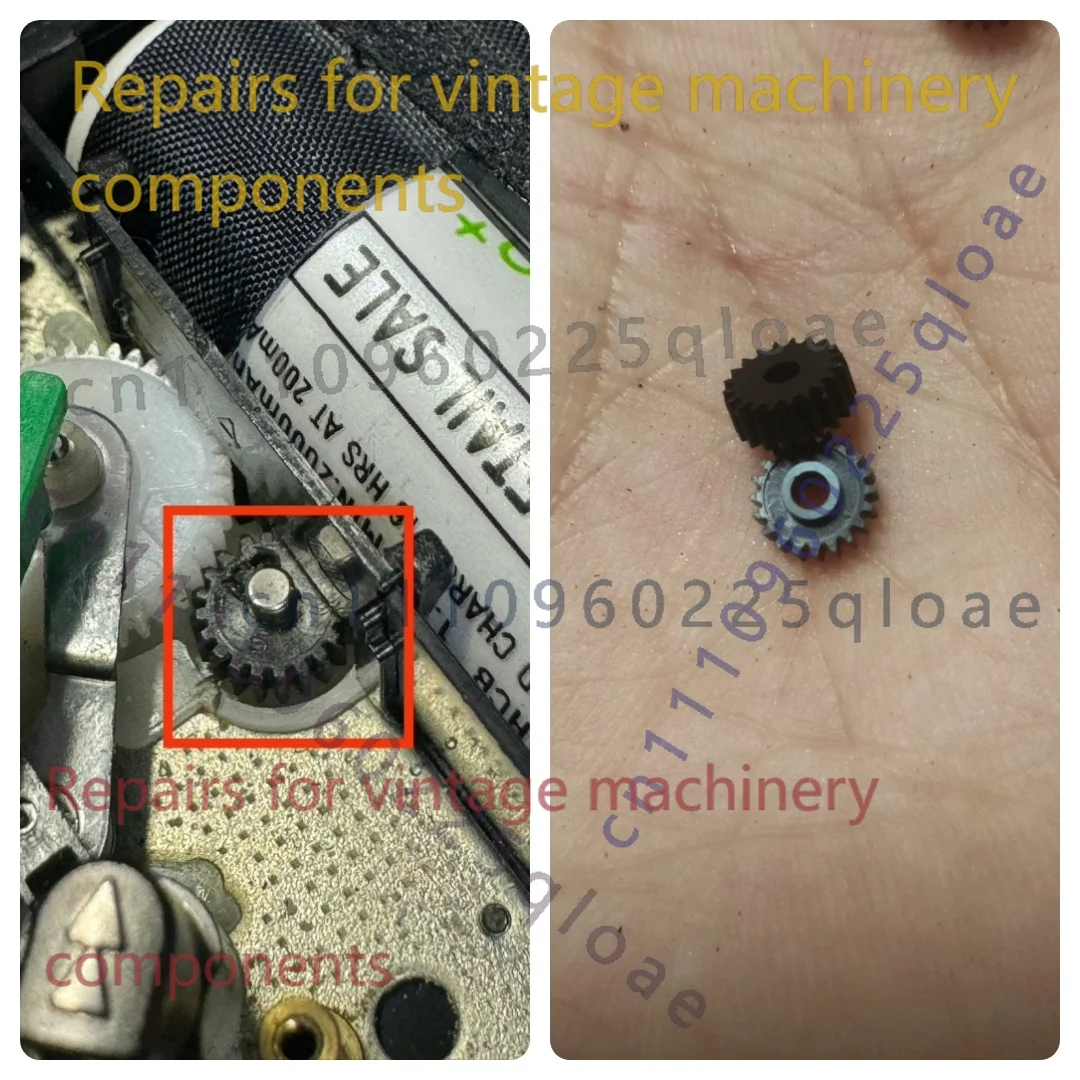 1pcs Precision Replacement Rewind Small Gear Solve No Rewind Jammed Mechanism For Sony WM-DD Series Vintage Tape Walkman