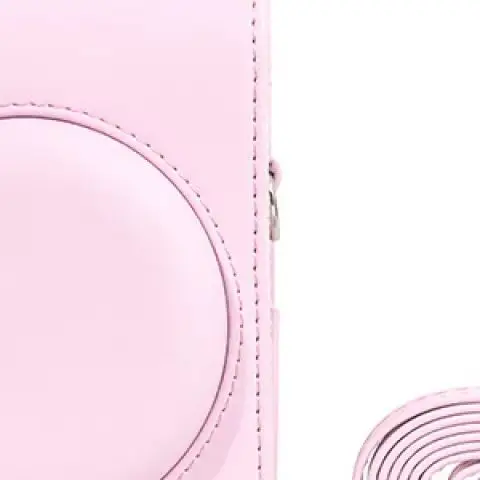 Protective Camera Case for Instax Mini 13, PU Leather Cover with Magnetic Closure and Adjustable Shoulder Strap
