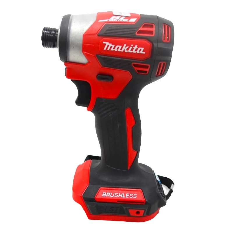 Makita 무선 임팩트 드라이버, 18V 브러시리스 모터, LXT BL 전기 드릴, 목재 볼트, T 모드 180, N · M 충전식 전동 공구, DTD173