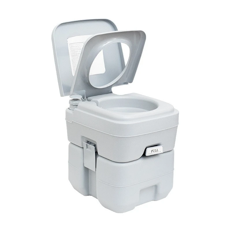 Portable Toilet Commode for Elderly, Indoor Mobile Toilet Chair for Bedroom Use, Travel & Home Care