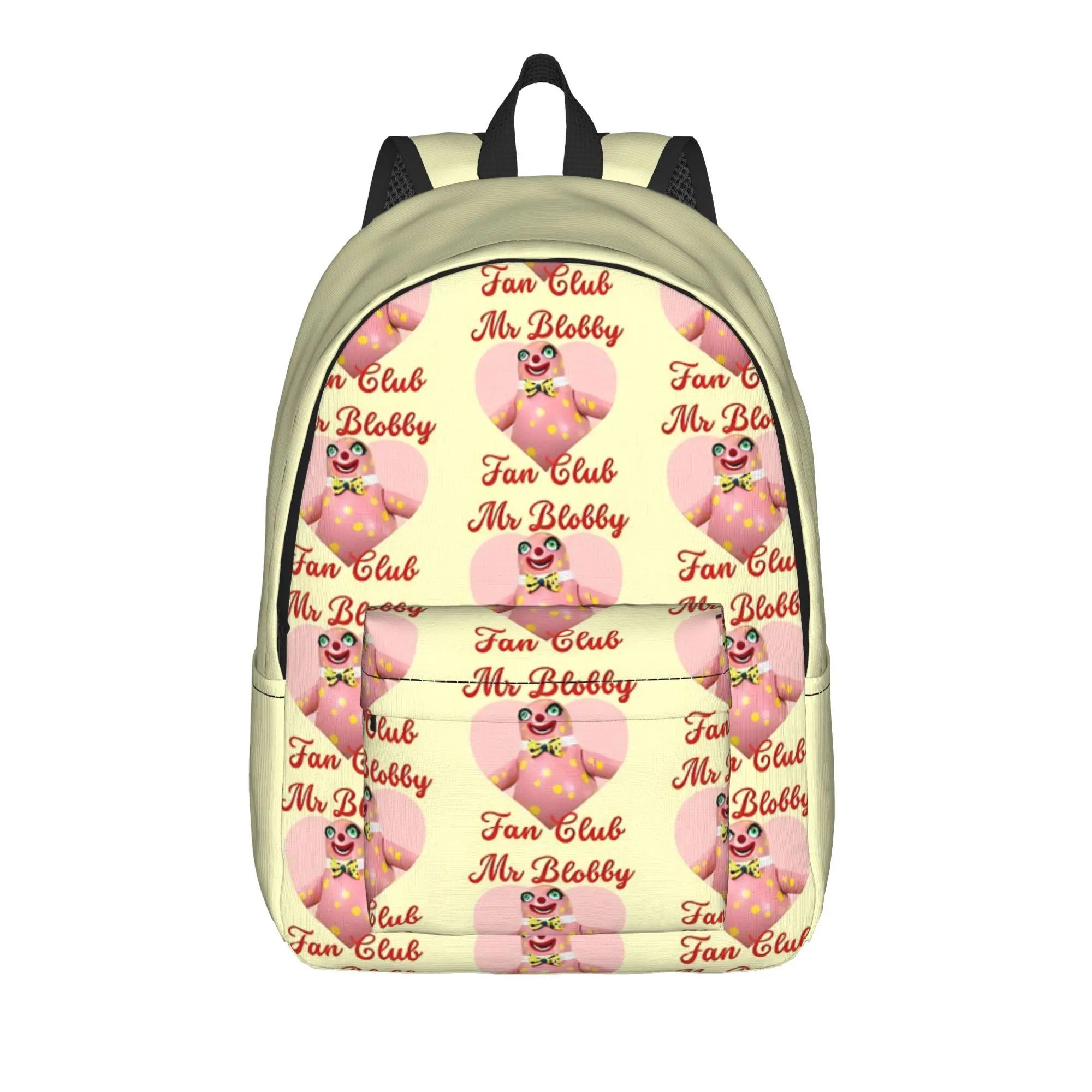 Back to school season rounded Backpack Mr Blobby Male Lady Good Quality Backpack