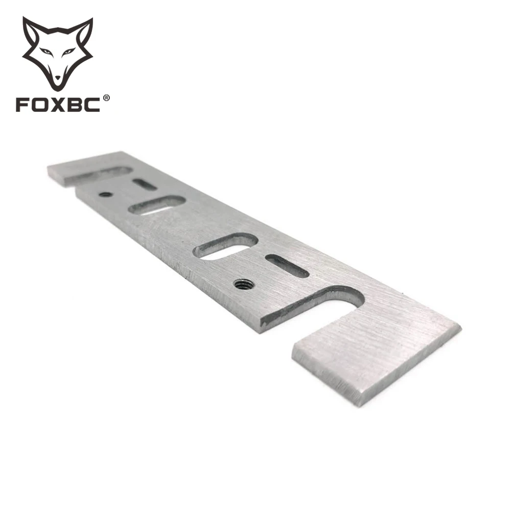 Lama per pialla FOXBC 110mm HSS per Makita 1911B 1912B 1002BA, Enkor, Interskol, Extol 8893403A, utensile elettrico per pialla 110x29x3mm 2 pezzi