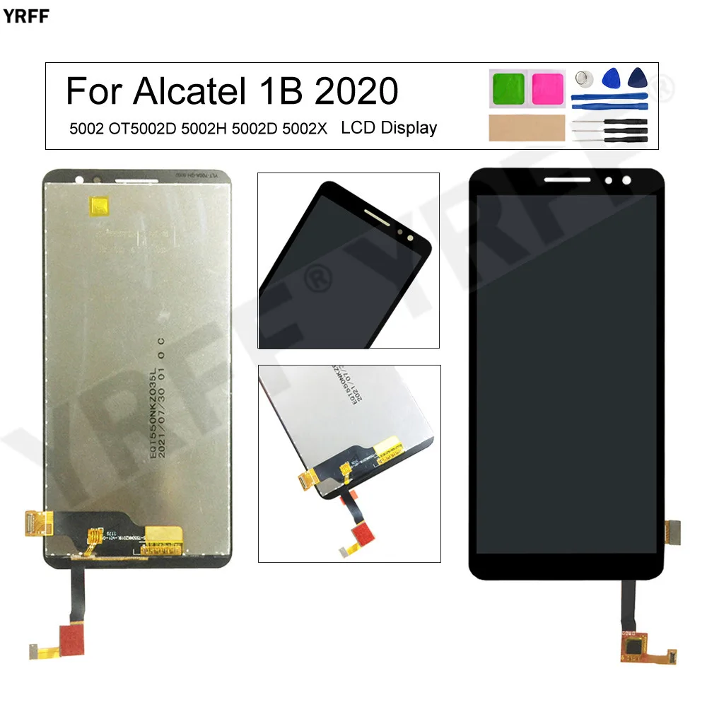 

LCD Display for Alcatel 1B 2020 5002, Touch Screen Digitizer Assembly, for Alcatel OT5002D 5002H 5002D 5002X