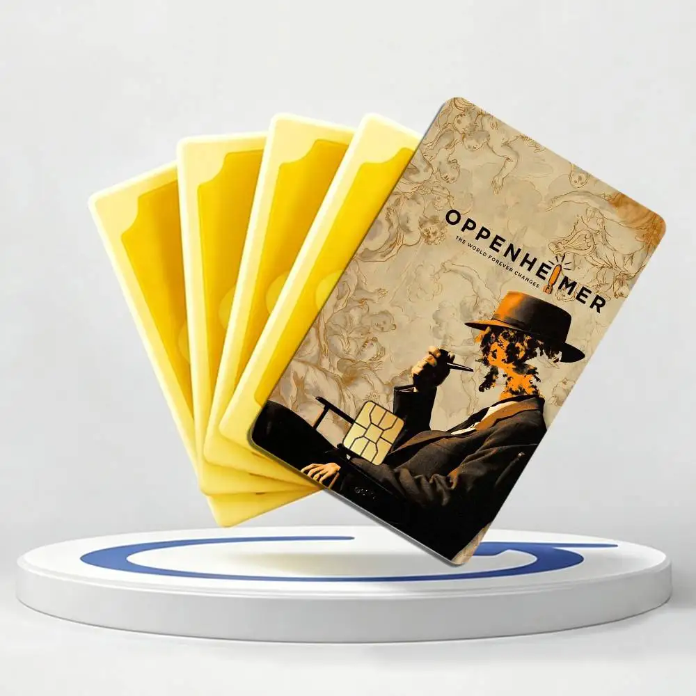 The Atomic Movie O-Oppenheimer Card Stickers for Bank Access Protective Waterproof Film Cover Sticker Gift