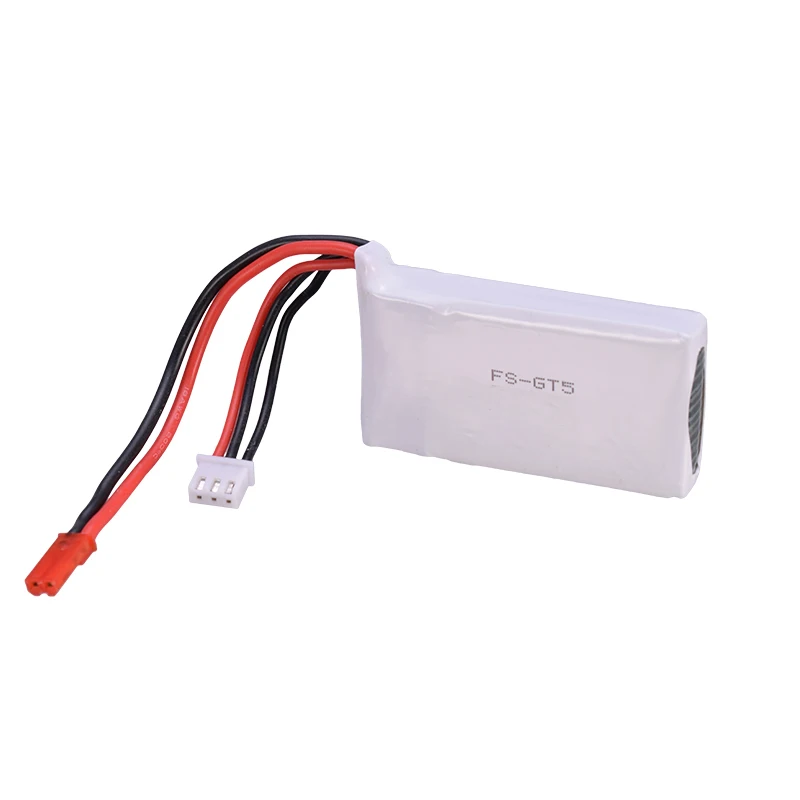 7.4V 1500mAh 2S Transmetteur Lipo Batterie pour Flysky FS-GT5 2.4G 6CH Télécommande pour RC Voiture Bateau Modèles Pièces