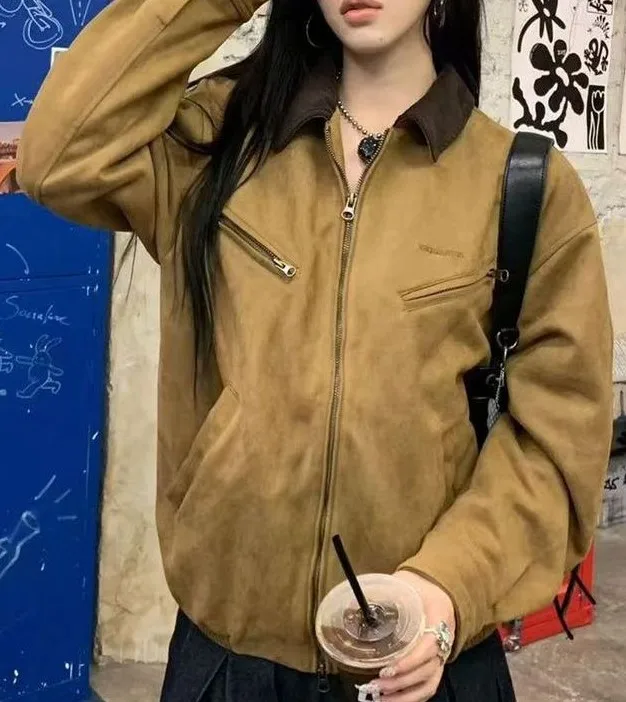 

Байкерские куртки Женская куртка Уникальные весенние бархатные пояса со вставками Укороченные шикарные элегантные стильные модные модные современные на открытом воздухе