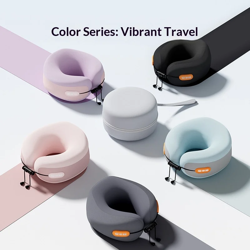 icaroomuTravel pillow portablepillow ideal for long-haul flights in economy class a must-have for comfortable sleep