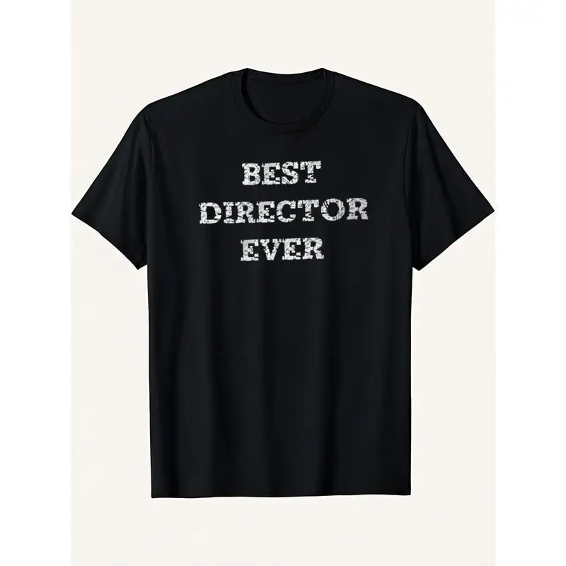 

"Best Director Ever" Graphic T-Shirt Funny Movie Director Gifts For Men Women Filmmaker Sarcastic Tee