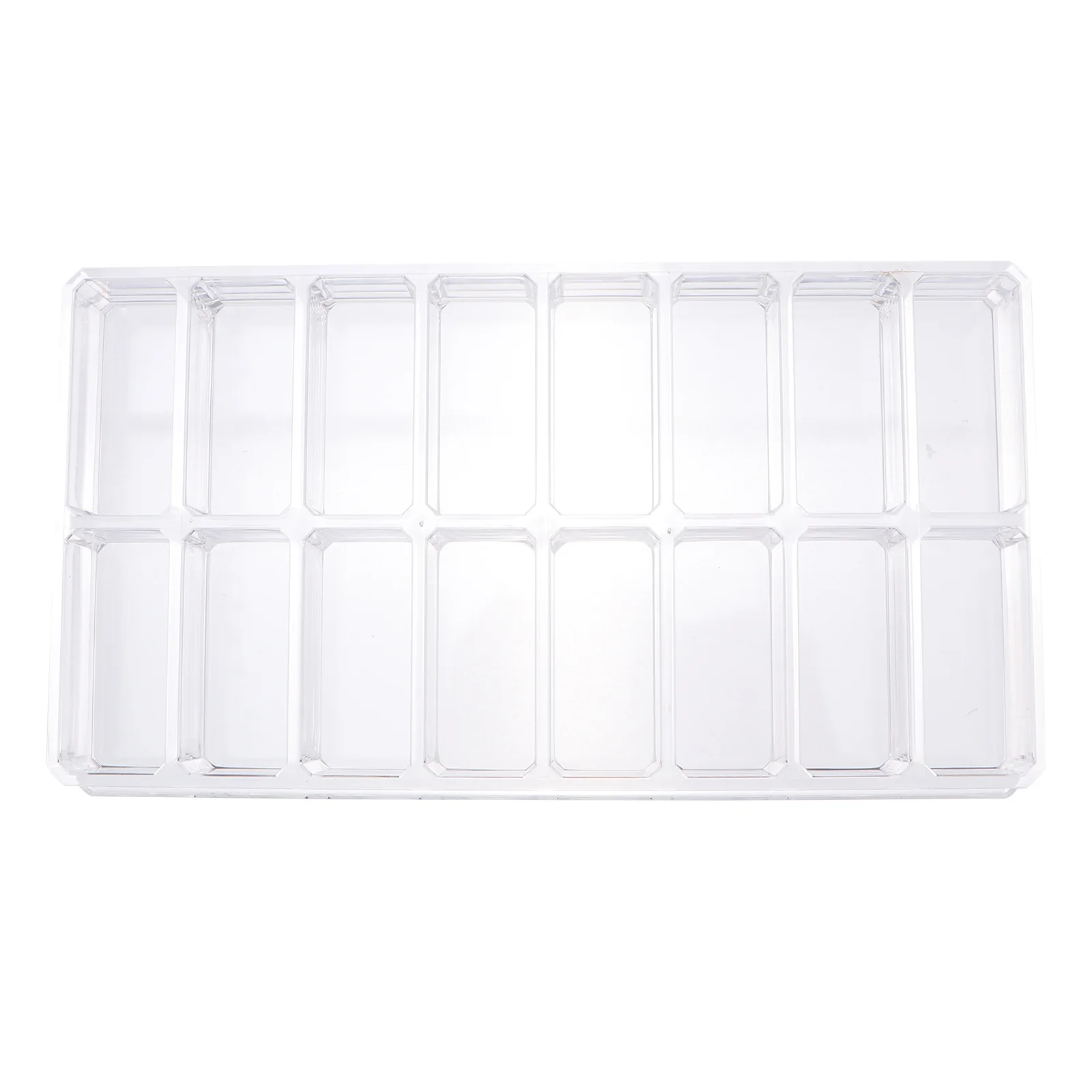 

Acrylic Powder Jewelry Storage Box Transparent Organizer For Blush Makeup Desktop Display Holder Case
