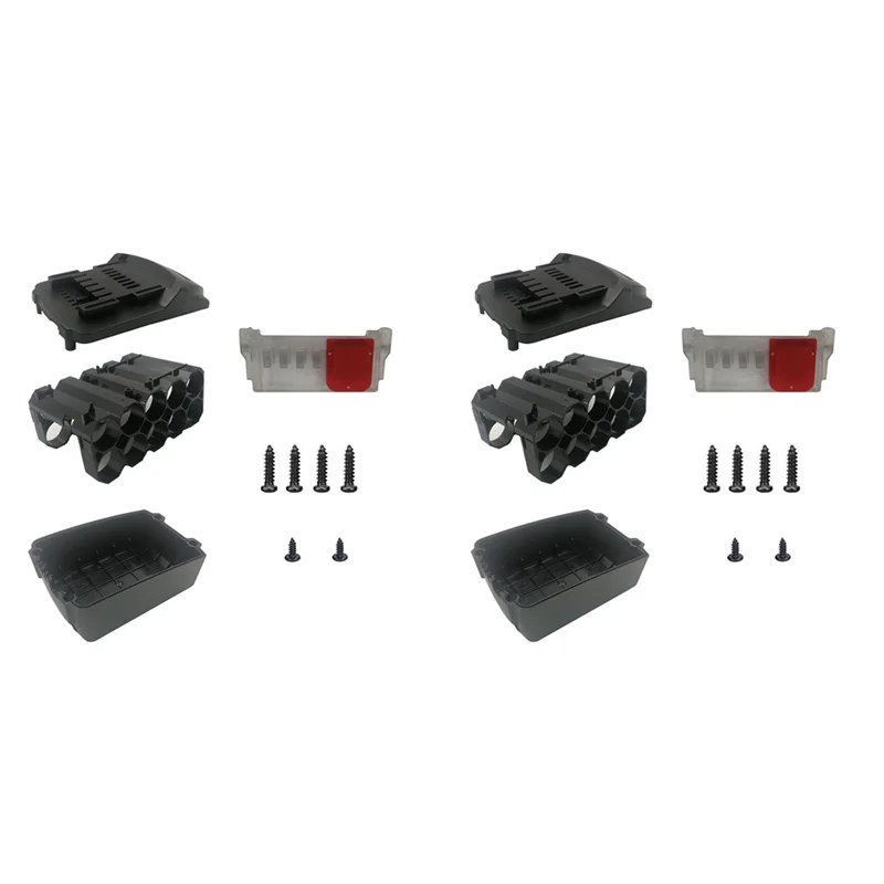 A79I 2X Li- Battery Case (No Battery Cell ) Battery Storage Box For Metabo 18V 6.0Ah 3Ah Lithium Battery Shell