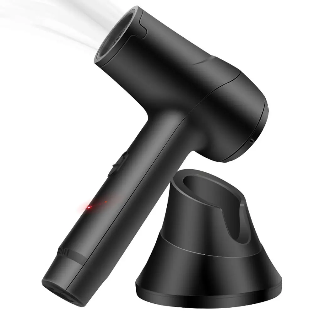 Draadloze kleine haar draagbare föhn Huishoudelijke mini oplaadbare droger Machine secadores de pelo