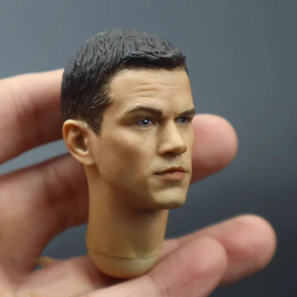 Na sprzedaż: Figurka 1/6 Tough Guy Man Agent Matt Soldier Damon, rzeźba głowy, model do kolekcjonowania dla figurek akcji 12 cali BD001 B001