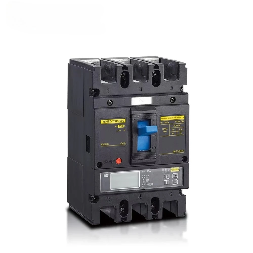 

Автоматический выключатель в литом корпусе YEM3Z (MCCB) с регулируемым током, в пластиковом корпусе