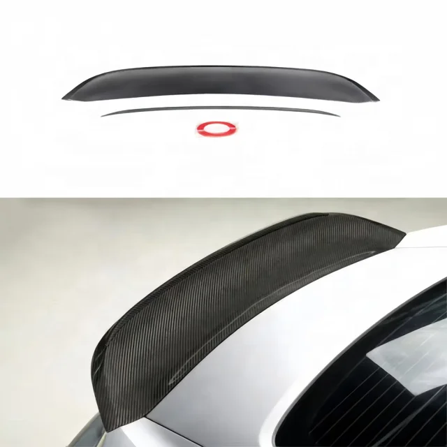 For 718 2017-2025 Cayman Boxster Car Modification Upgrade Carbon Fiber Tail Spyder RS Tail Assembly Spoiler
