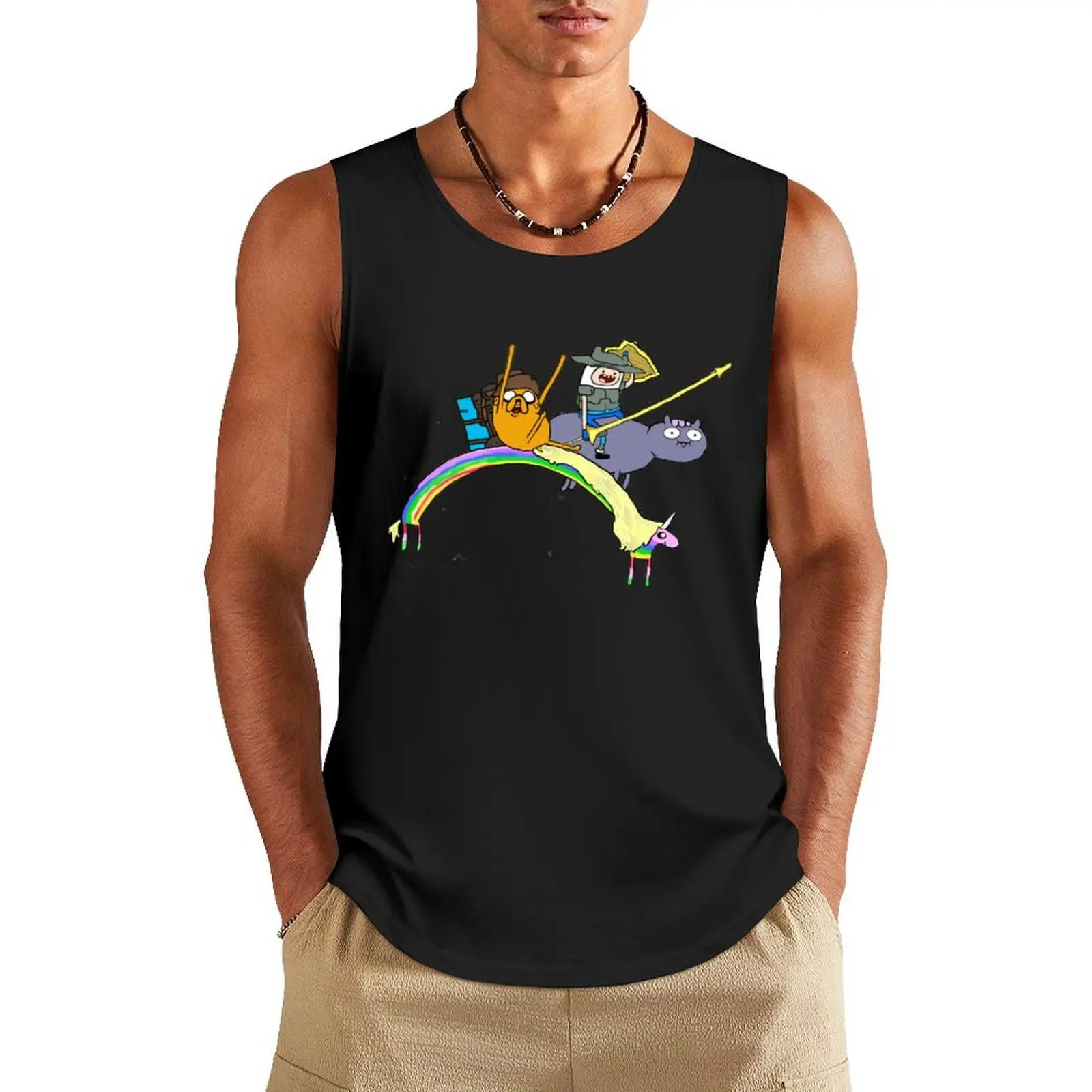 

Classic Pairings - Don Finn & Sancho Jake Tank Top basketball clothing Man gym clothes summer 2025 cool things