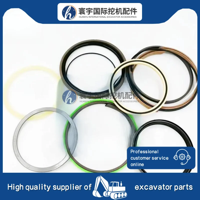 

242-6840 2426840 Комплект уплотнений цилиндра стрелы, совместимый с деталями экскаватора E330D