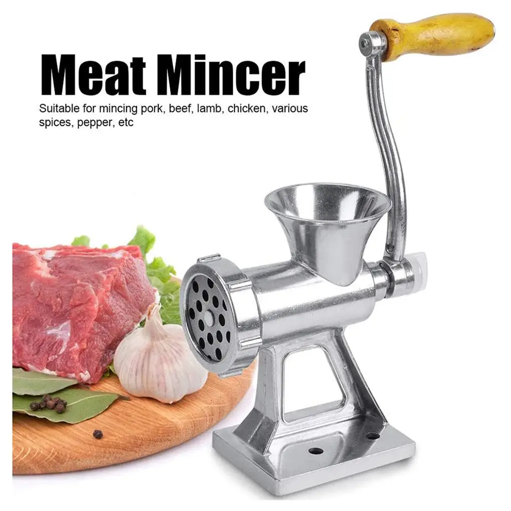 

Multifunction Manual Meat Grinder Filling Sausage Machine Household Hand Shake Vegetable Garlic Grinding Chopper