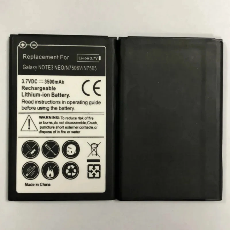 Replacement Battery EB-BN750BBC battery For Galaxy Note 3 mini note3 III Neo N7505 N750 N7506V N7508V Phone battery