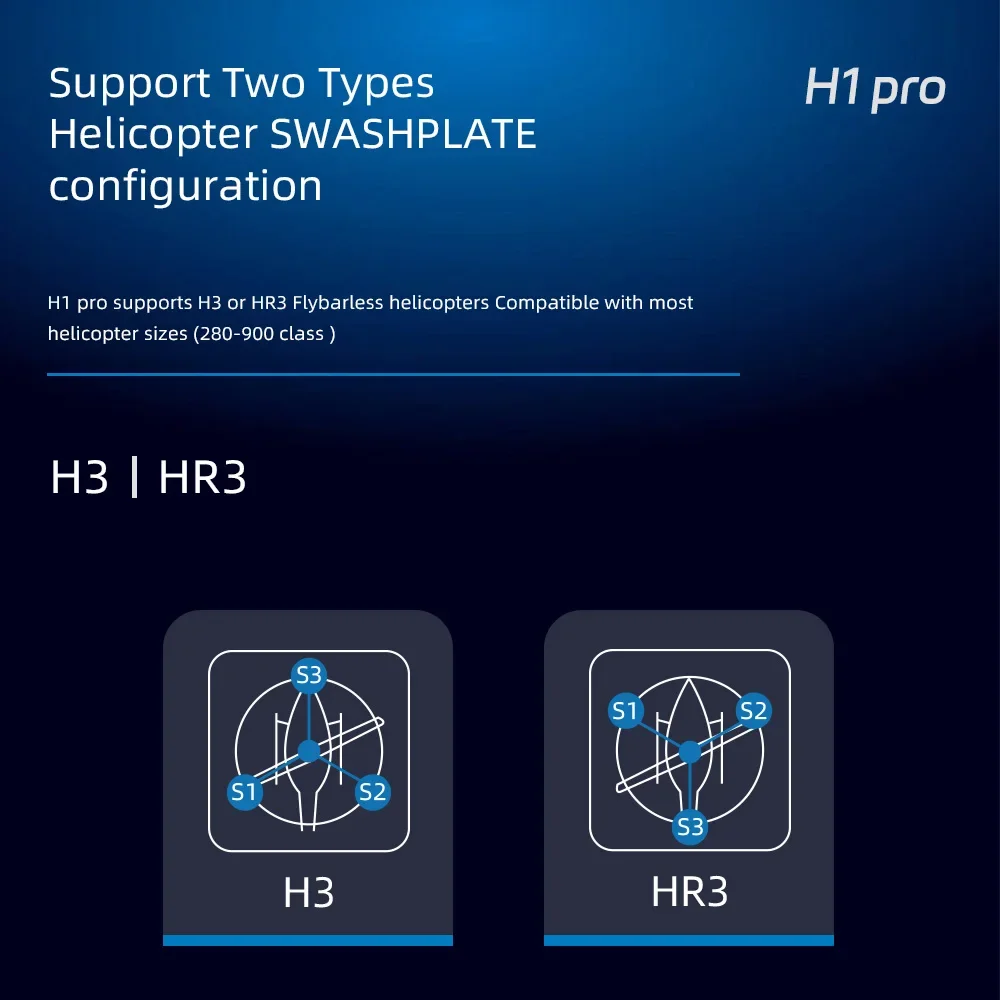 FLYWING H1 Pro Flight Controller High Performance Helicopter Flight Controller