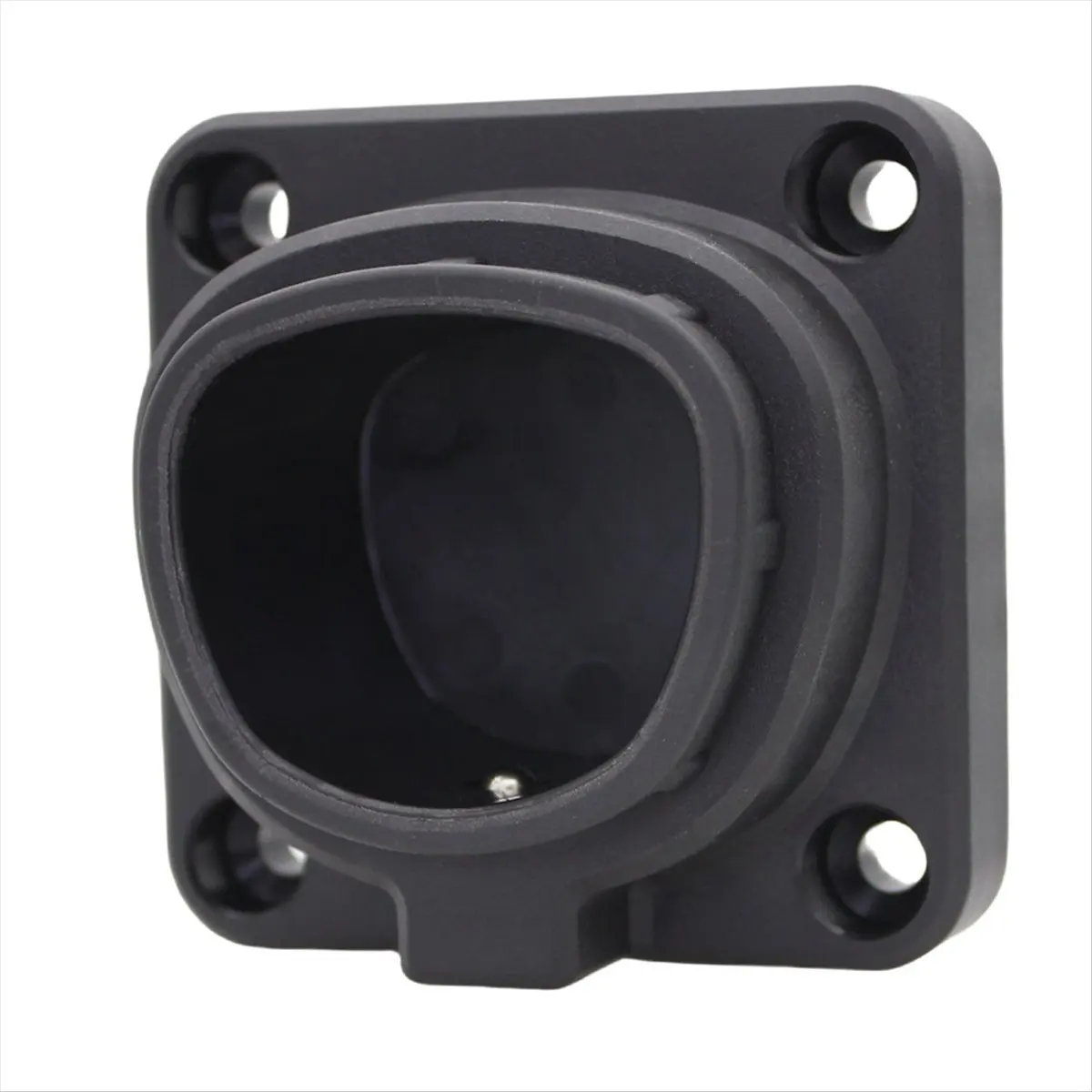 KSOL EV Charger Nozzle Dock with Automatic Lock and Reinforcing Ribs Wall-Mount for NACS & Connectors