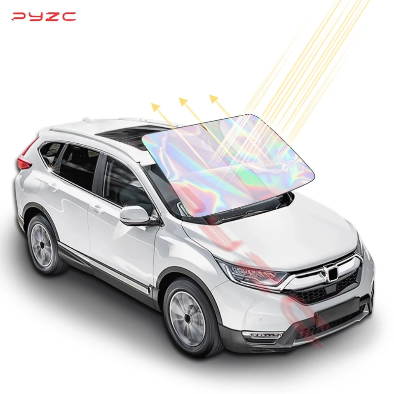 

Car Windshield Sun Shade Covers Visors Auto Front Window Sunscreen For Honda CR-V 2017-2022 2023 2024 CRV Parasol Accessories