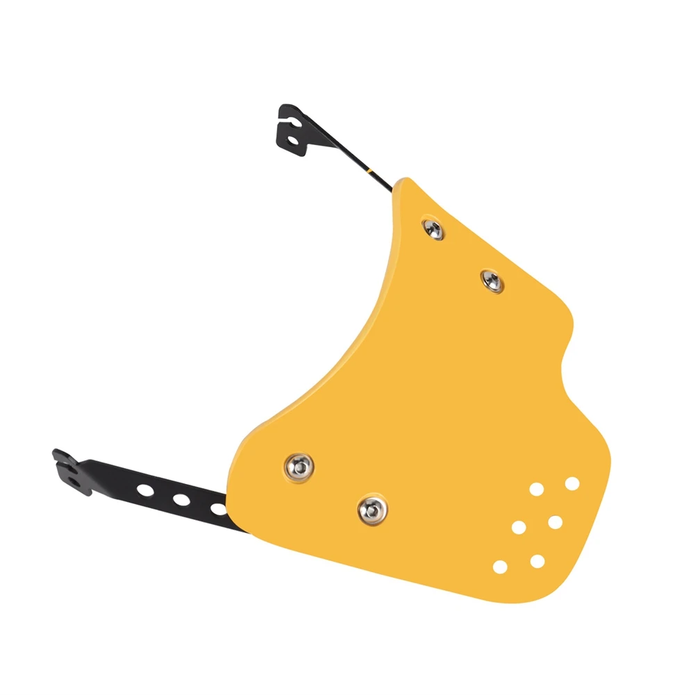 

Motorcycle Windscreen Windshield Screen Protection For Ducati Scrambler 400 800 Replacement Parts Accessories (Yellow)