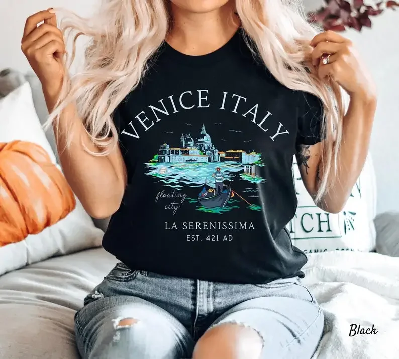 Venice Italy Shirt, Italian City T-shirt - Unisex