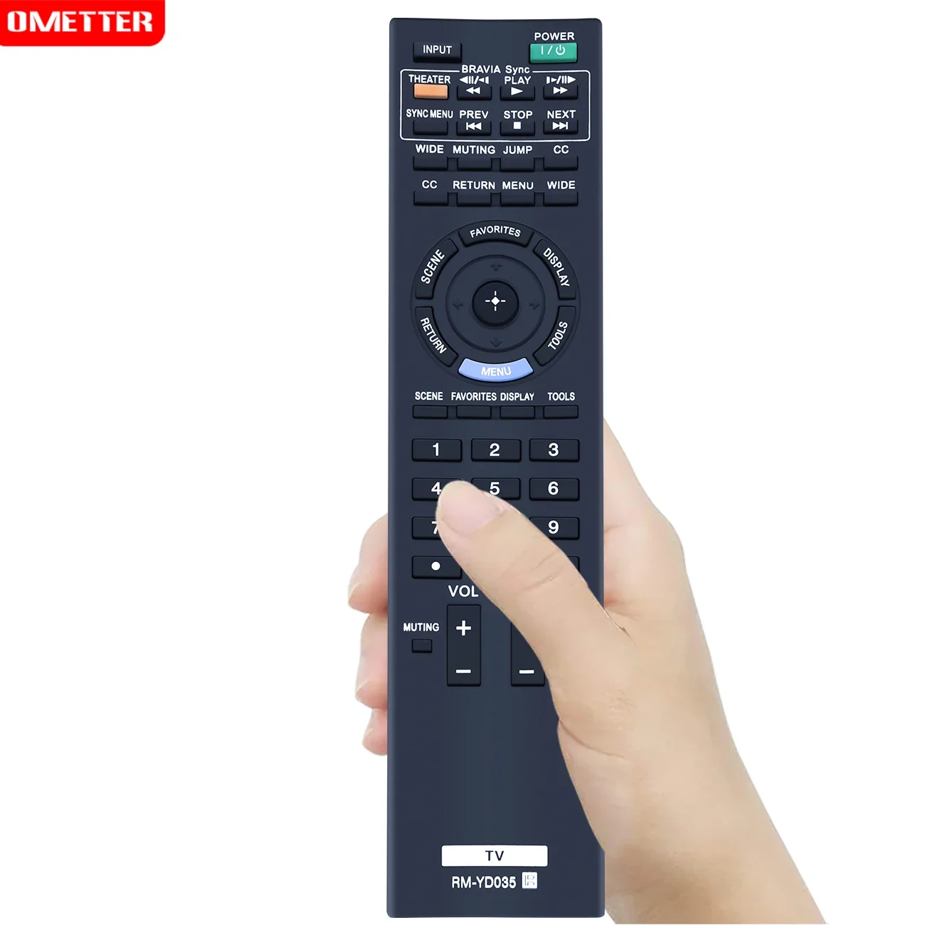 New RM-YD035 Remote Control Fit for Sony Bravia TV KDL-22BX300 32BX300 32FA600 32EX301 32EX400 40EX401 40EX400 46EX401 46EX400