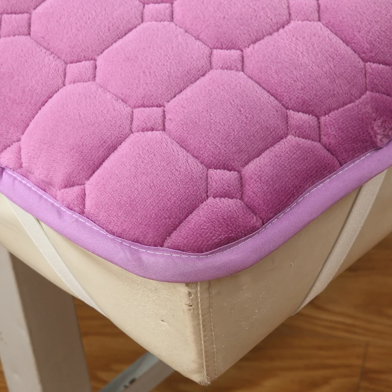 Matelas de coussin de lit de salon de beauté, velours épais, chaud, antidérapant, chambre de beauté, polymère, coussin de lit de massage avec trou