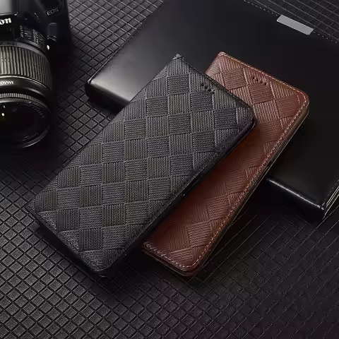Grid Pattern Wallet Flip Cover For Meizu 16 16s 16xs 16T 17 18 18X 18s 20 Pro Phone Case Book Shell