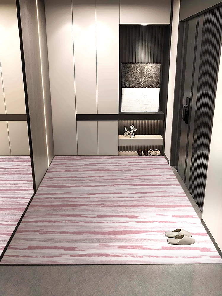 

Современный роскошный придверный коврик: прочный, нескользящий, для дома, простой в уходе, настраиваемый, длинный прямоугольный.