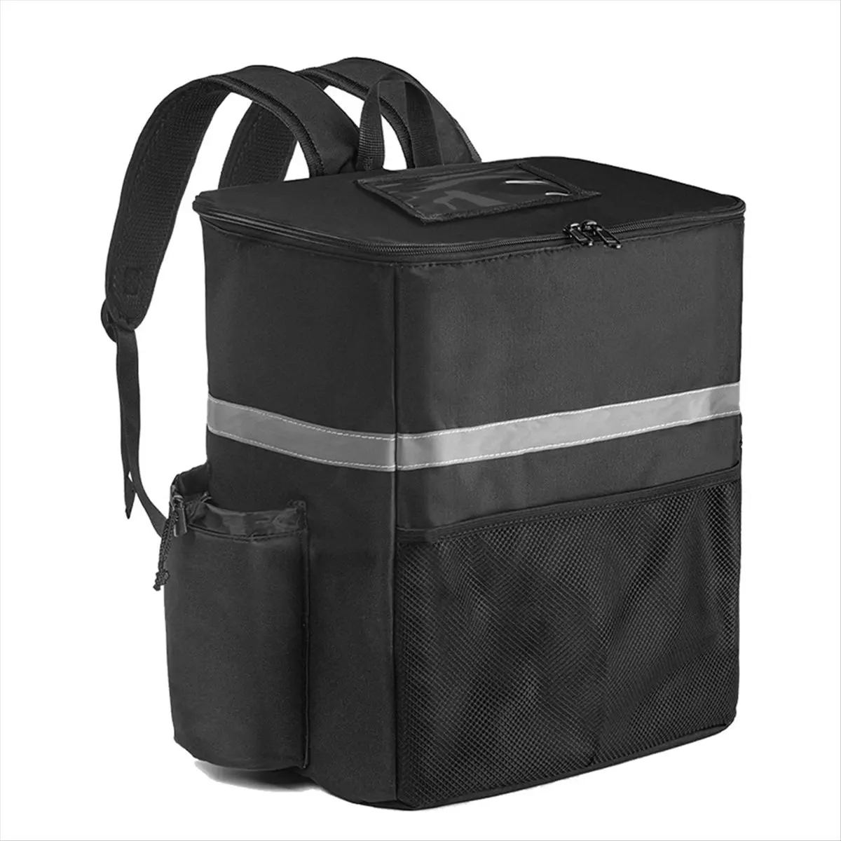 REST Insulated Delivery Backpack - Thermal Food Delivery Bag for Riders, 35L Large Capacity Takeout & Grocery Backpack