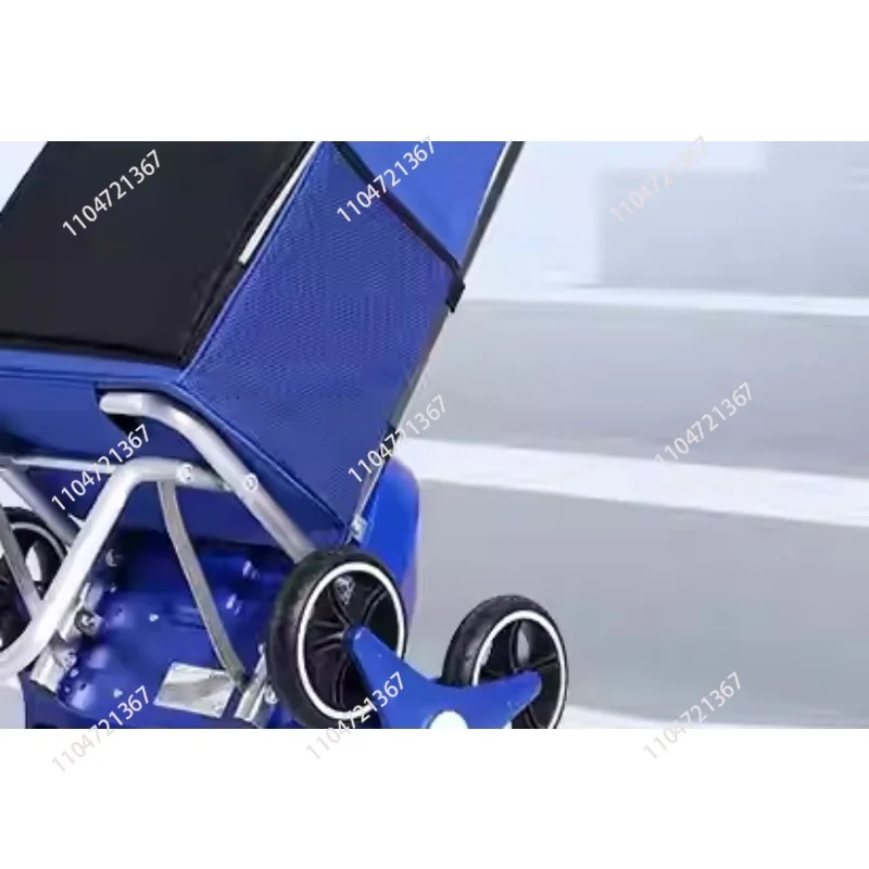 Electric Stair-Climbing Shopping Trolley – 30kg Load Capacity, Foldable Frame for Seniors & Grocery Transport