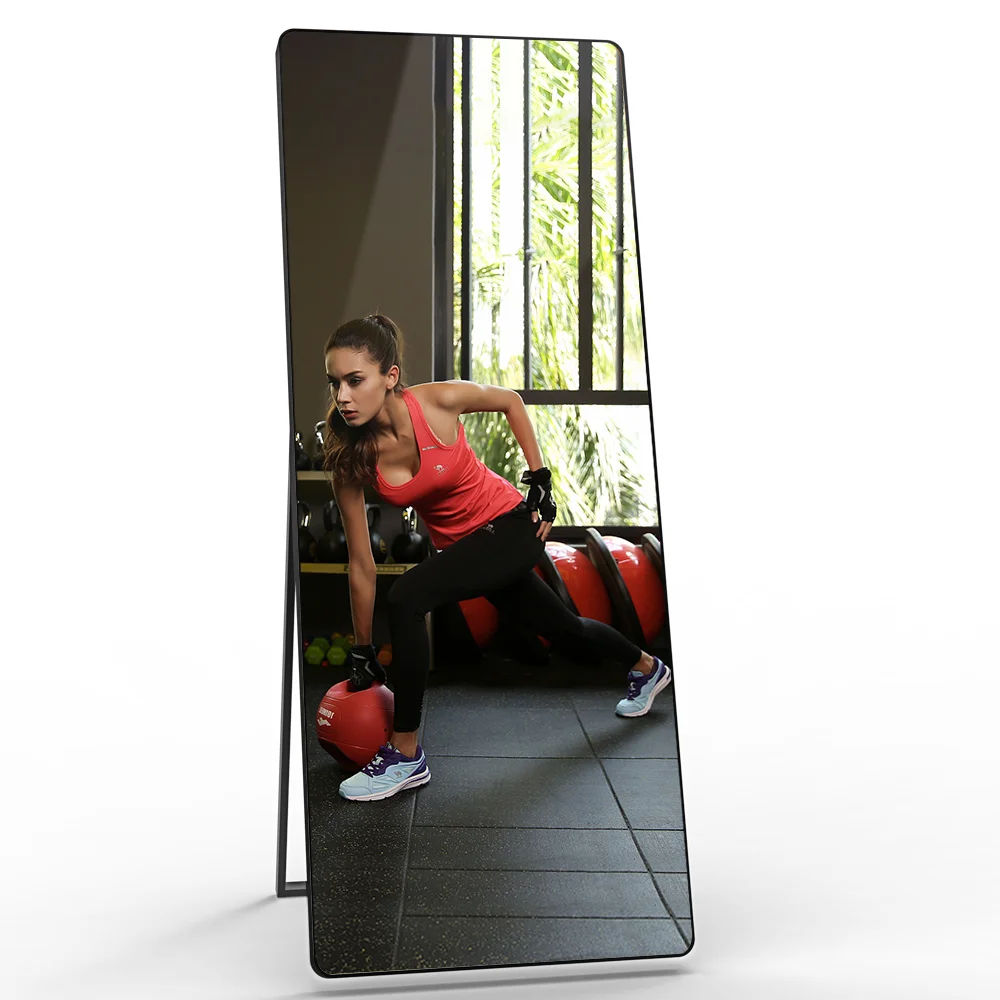 New 32 Inch Magic Mirror Home Exercise Wall Mount Interactive Smart Mirror Touch Screen Lcd AI Smart Fitness Mirror