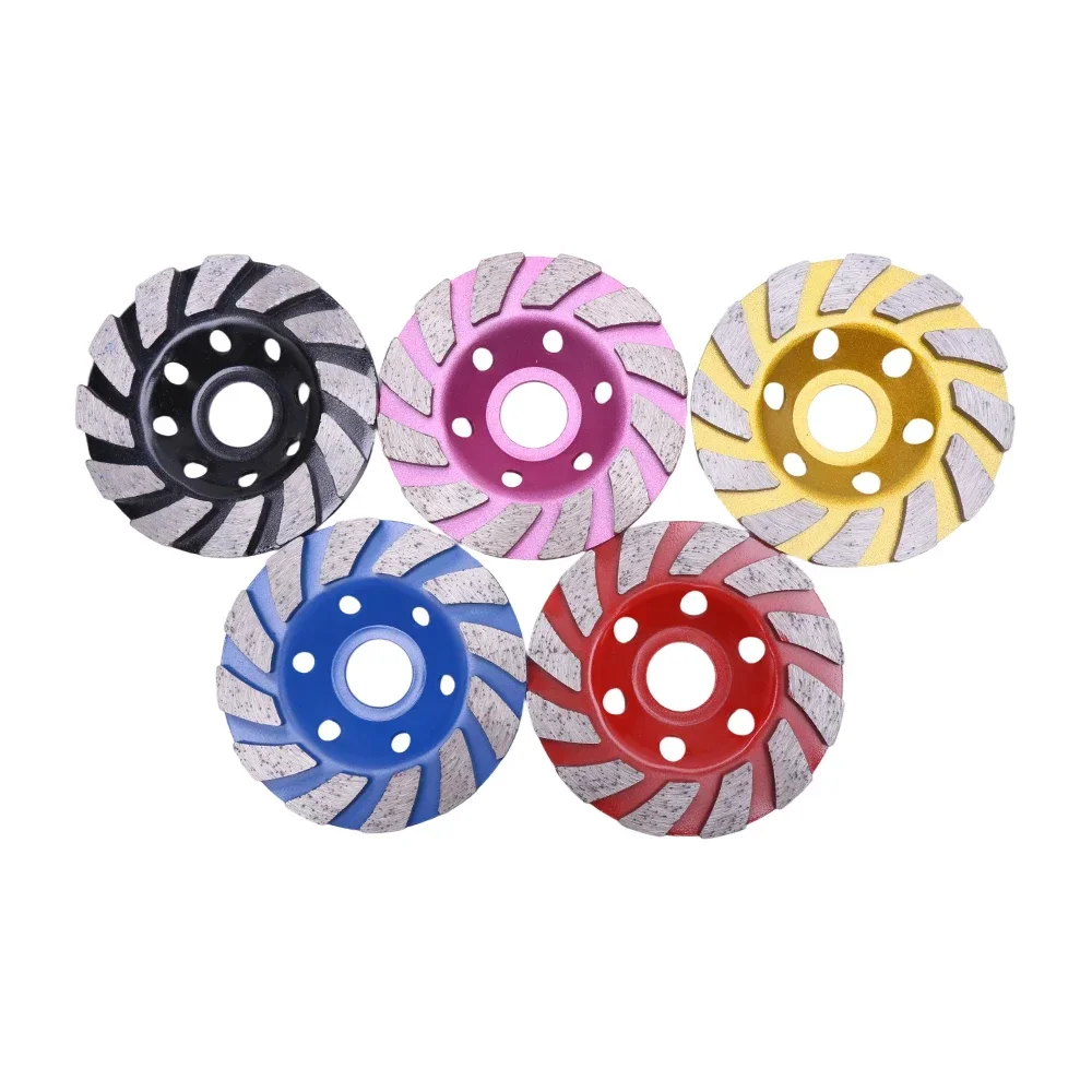 【From China】High Speed 100 Mm Hot Sale Durable Concrete Stone Diamond Cup Grinding Wheel 4 Inch for Grinder